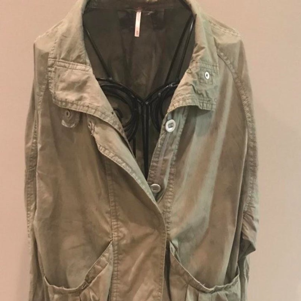 Free People Army Green Jacket